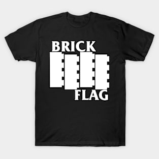 Brick Flag (White) T-Shirt